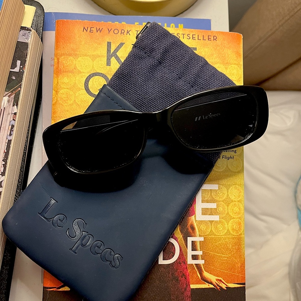 LeSpecs Black Sunglasses